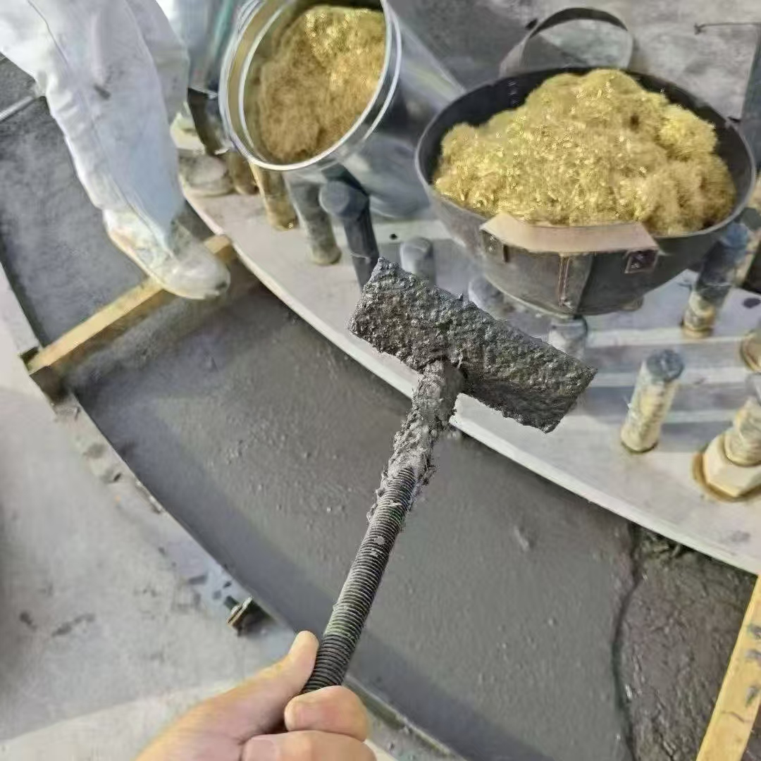 细河C120钢纤维高强无收灌浆料 轧机压缩机汽轮机发电机锻压设备底座灌浆材料